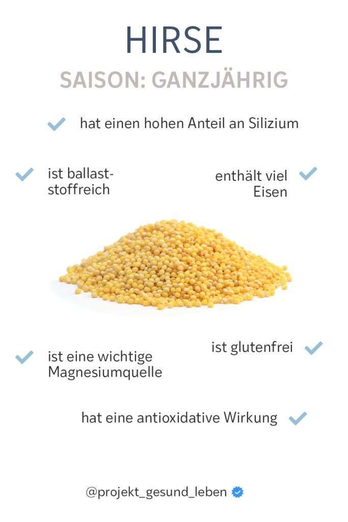Hirse Warenkunde Pinterest
