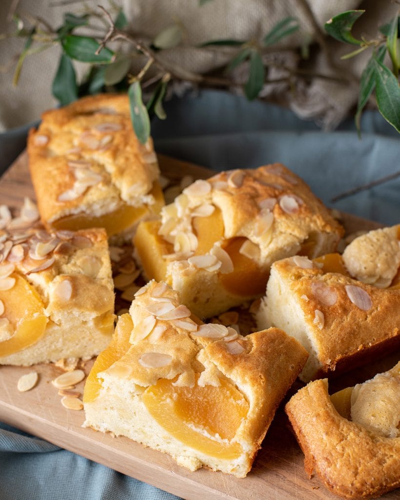 Spanischer Aprikosenkuchen