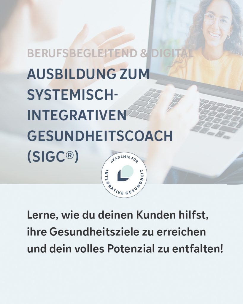 Ausbildung zum systemisch-integrativen Gesundheitscoach