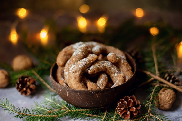 Vanillekipferl ohne Zucker