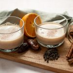 Chai-Mandelmilch ohne Zucker