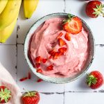 Eis ohne Zucker » Cremiges Erdbeereis