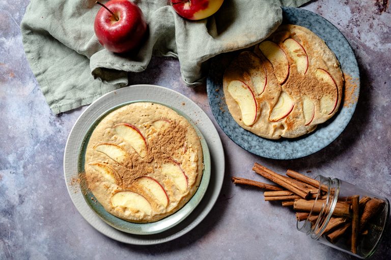 Pfannkuchen ohne Zucker