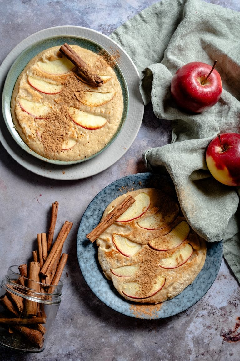 Rezept » Pfannkuchen ohne Zucker Nur 20 Min., gesund &amp; lecker