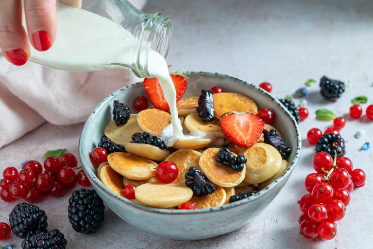 Mini-Pancakes mit Beeren03