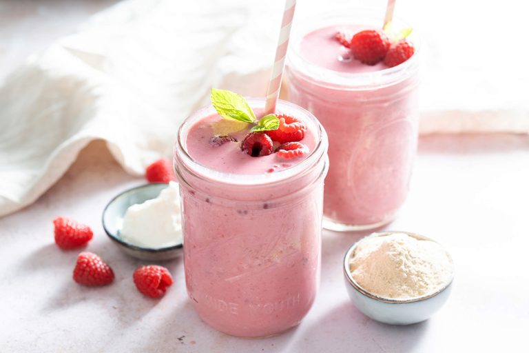 Himbeer Quark Post Workout Shake03